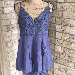 Lulus Lace Top shorts romper